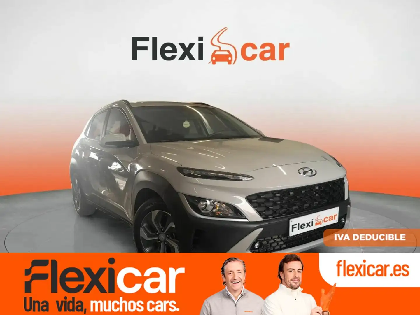 Hyundai KONA 1.6 GDI HEV Maxx DCT Gris - 1
