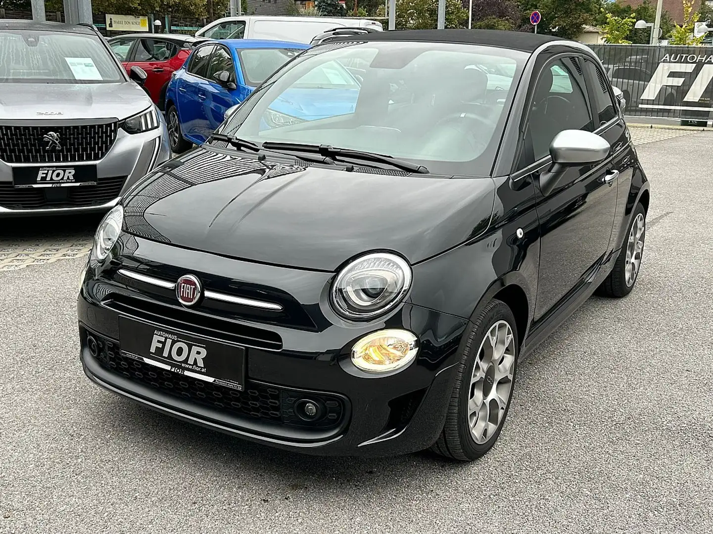 Fiat 500C 70 Rockstar Schwarz - 1