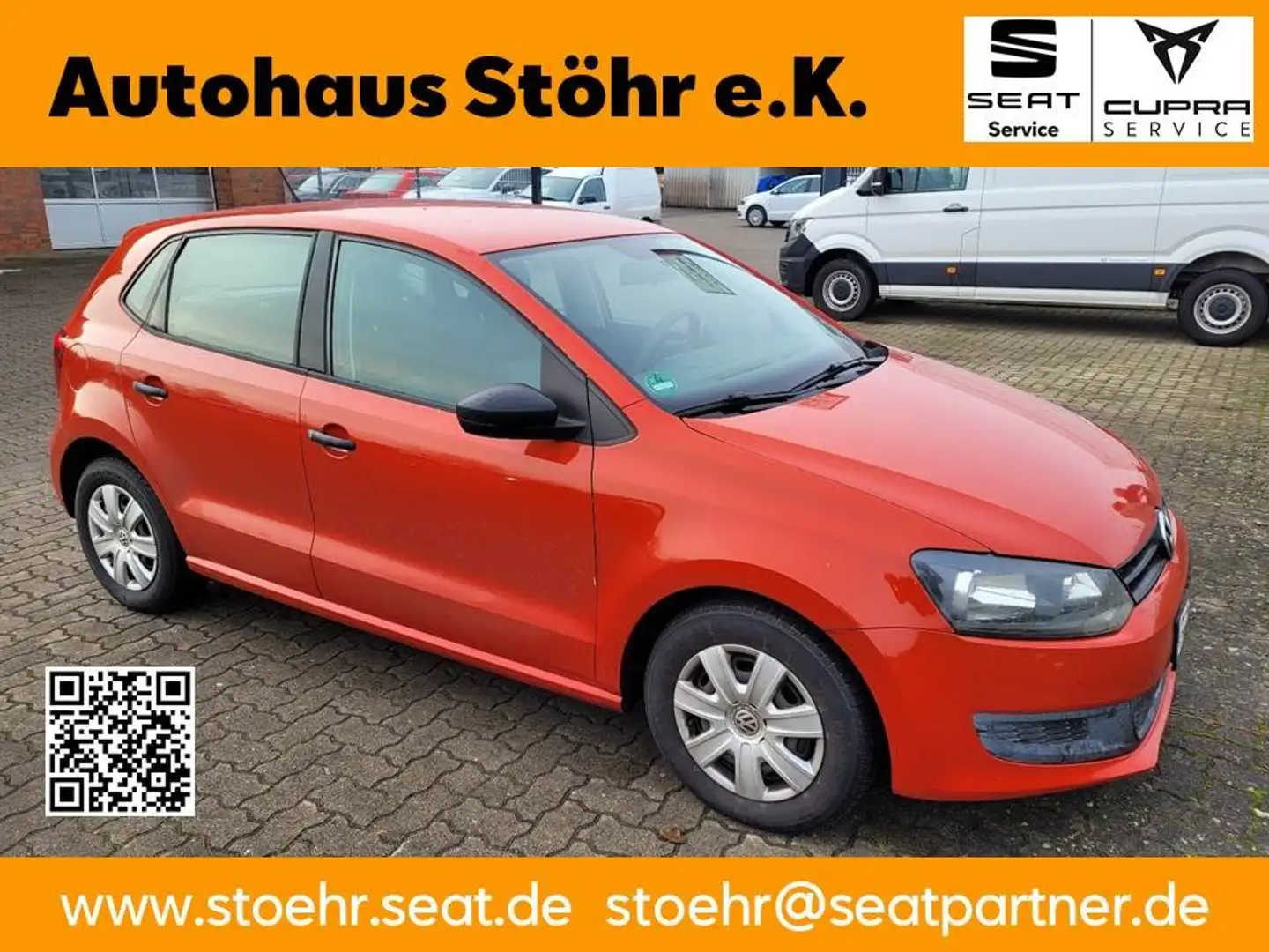 Volkswagen Polo Trendline Orange - 1