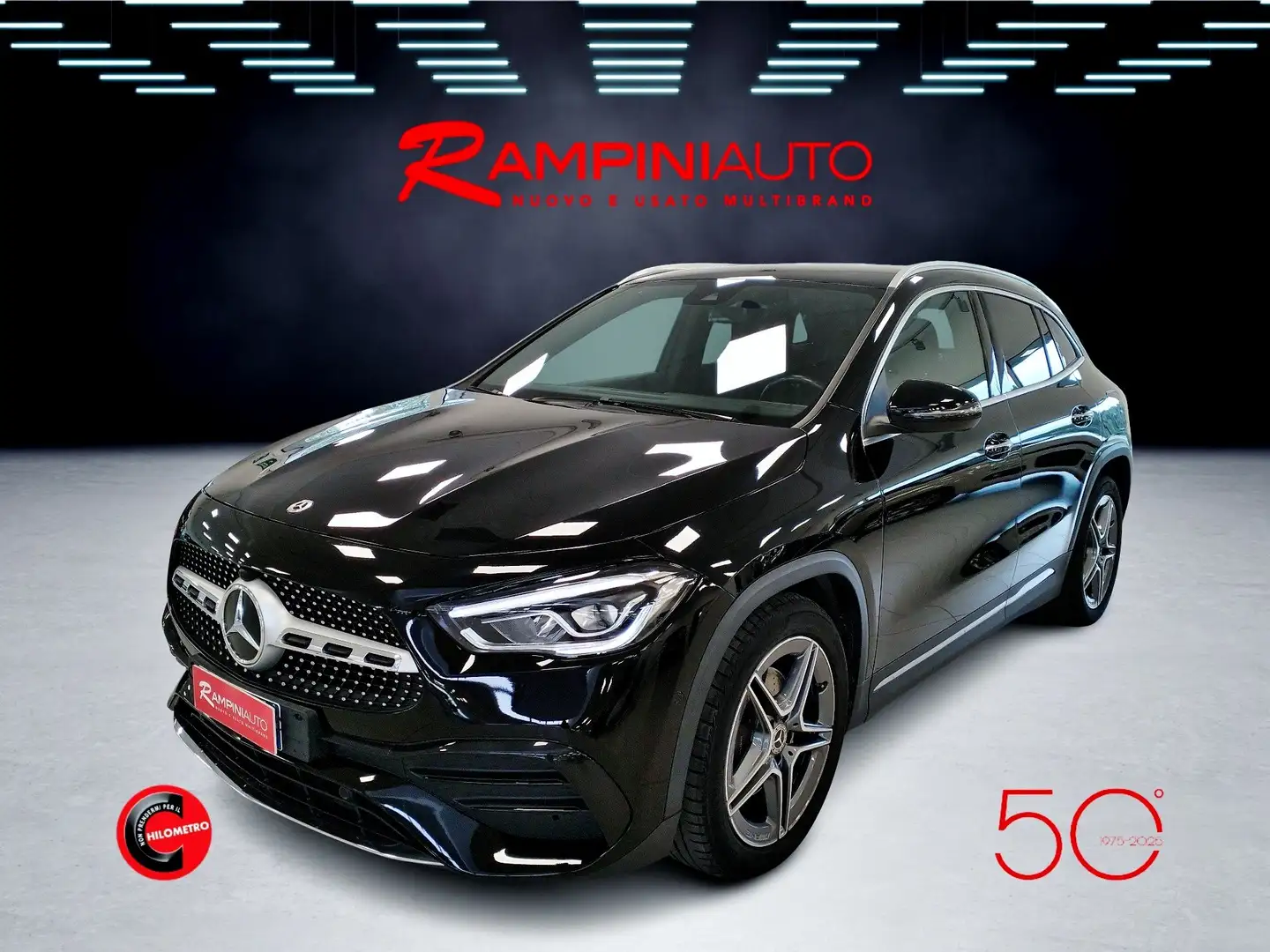 Mercedes-Benz GLA 200 d Automatic 4Matic Premium Km 63.000 Pronta Nero - 2