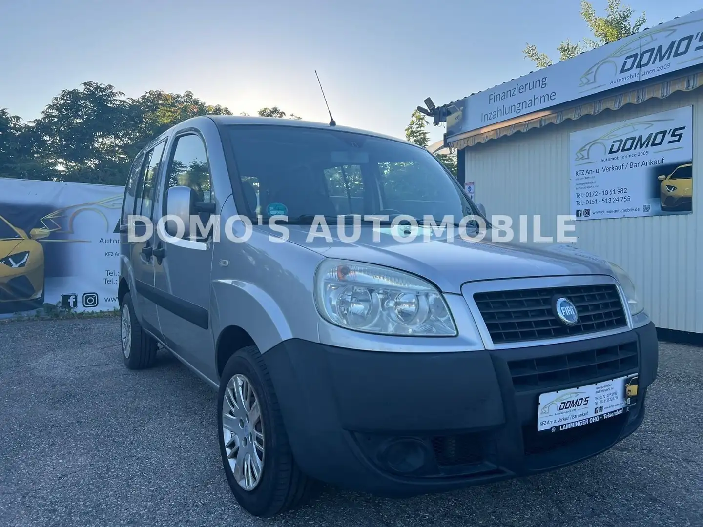 Fiat Doblo 1.4 8V Active Cargo/TÜV/AU Neu Plateado - 1