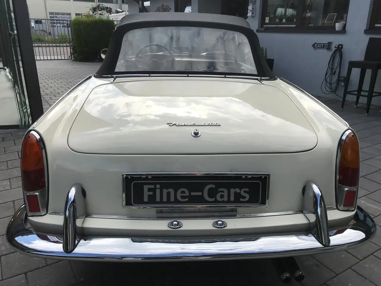 Fiat 1200er Cabriolet Italy in restaur.Zustand H-Zulsg., foto 8