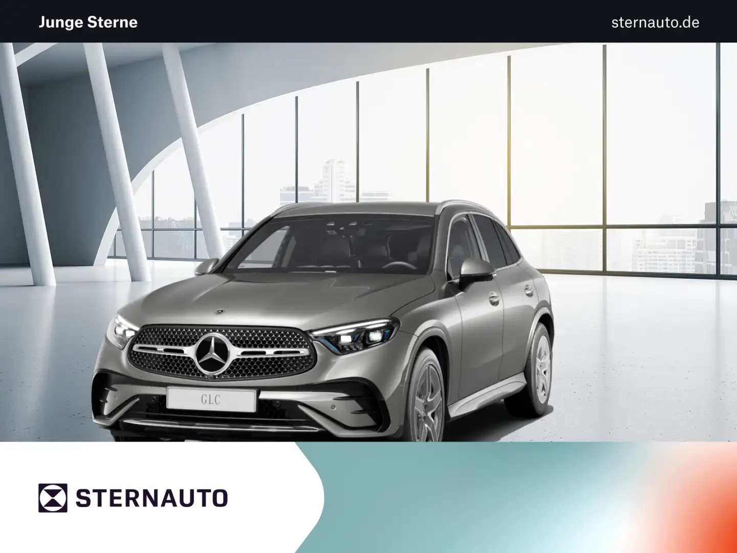 Mercedes-Benz GLC 300 GLC 300 4M AMG Line/Distronic/Airmatic/Kamera Navi Silber - 1