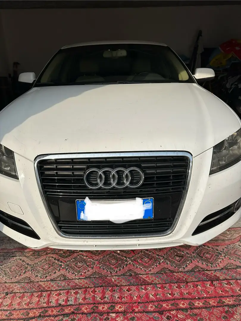 Audi A3 A3 II 2008 Sportback 1.6 tdi s-tronic Bianco - 1