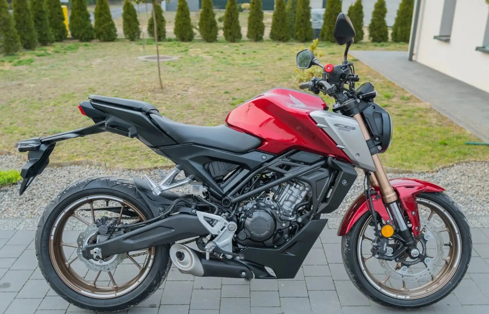 Honda CB 125 Roşu - 1