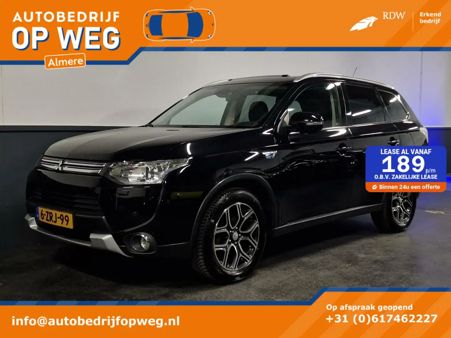 Mitsubishi Outlander 2.0 PHEV Instyle+ | Panoramadak | Trekhaak Negro - 1
