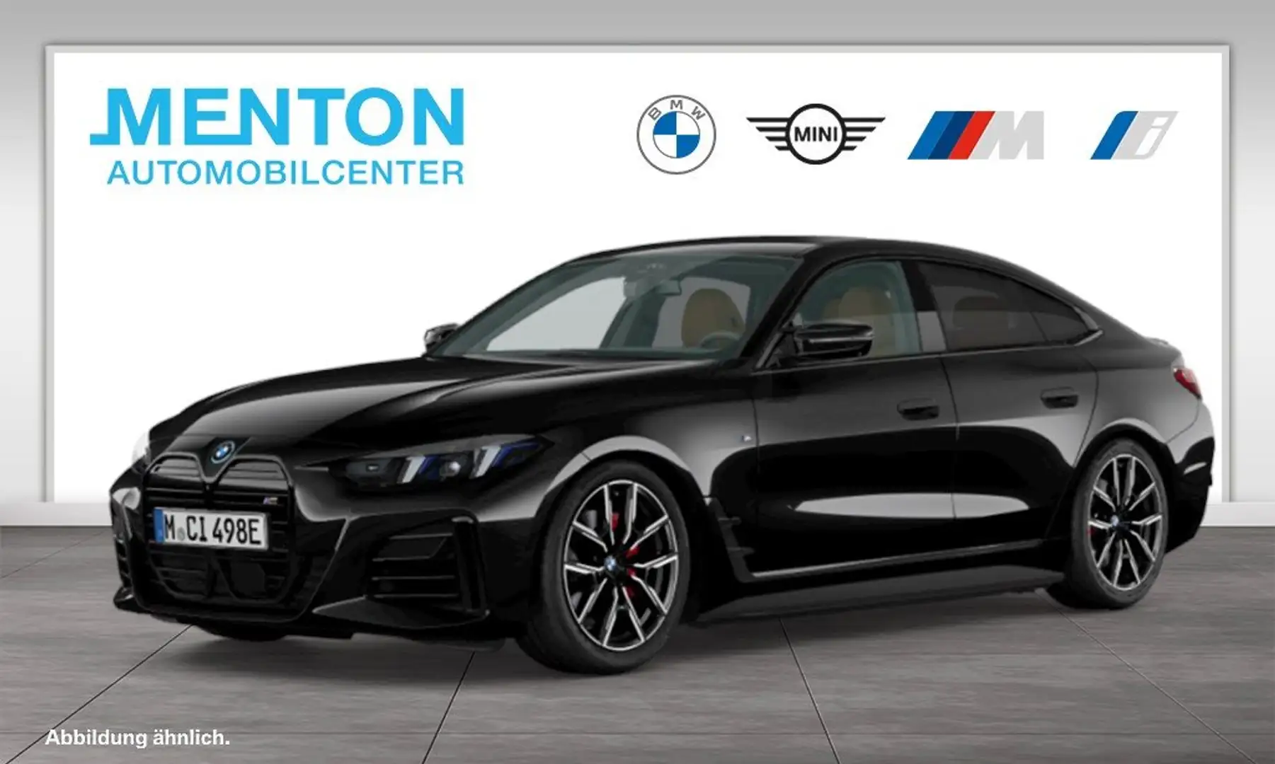 BMW i4 M50 xDrive/Sportpaket/HK/LED/RFK Zwart - 2