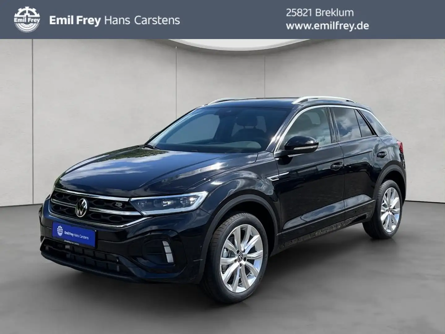 Volkswagen T-Roc R-Line 1,5 l TSI OPF DSG IQ.DRIVE-Paket Schwarz - 1