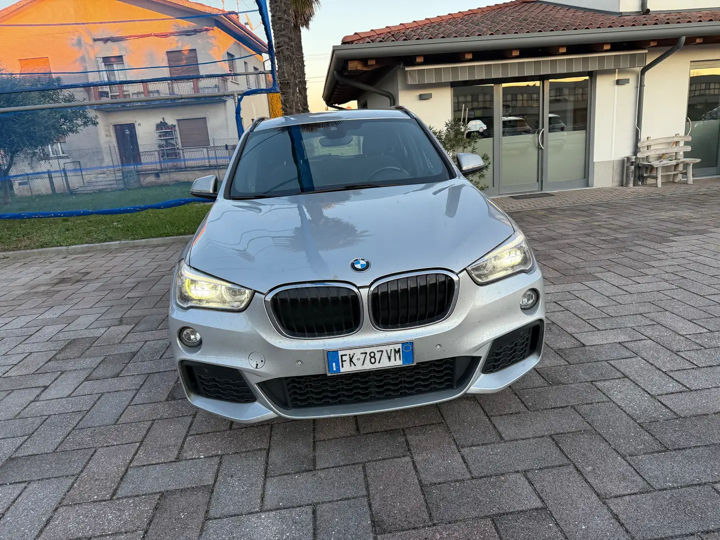 BMW X1 X1 xdrive20d Msport auto Grigio - 1