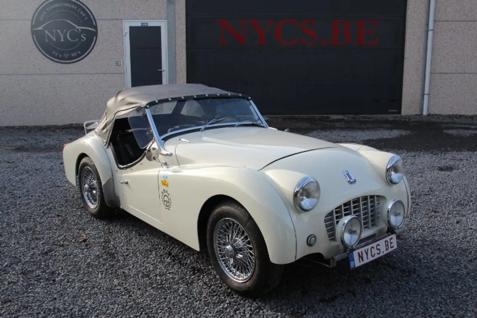 Triumph TR3 1959-Très bel état Weiß - 2