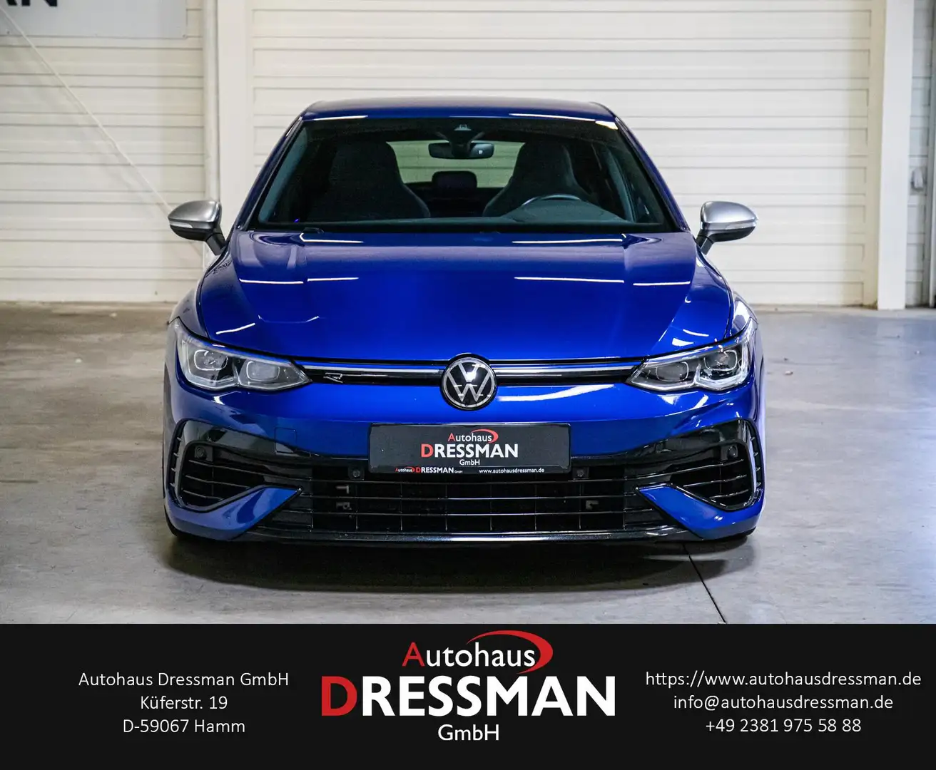 Volkswagen Golf VIII R 4M MATRIX KW V2 GEWINDE AKRAPOVIC Blau - 2