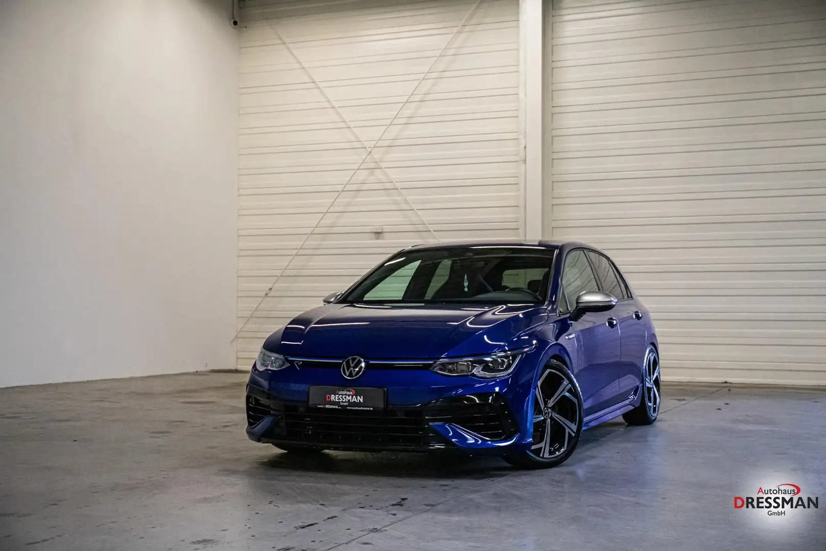 Volkswagen Golf VIII R 4M MATRIX KW V2 GEWINDE AKRAPOVIC Bleu - 1