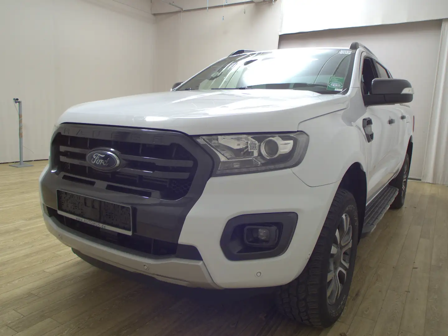 Ford Ranger 2.0 TDCI 4x4 Wildtrak Navi Rollo AHK ACC Weiß - 2