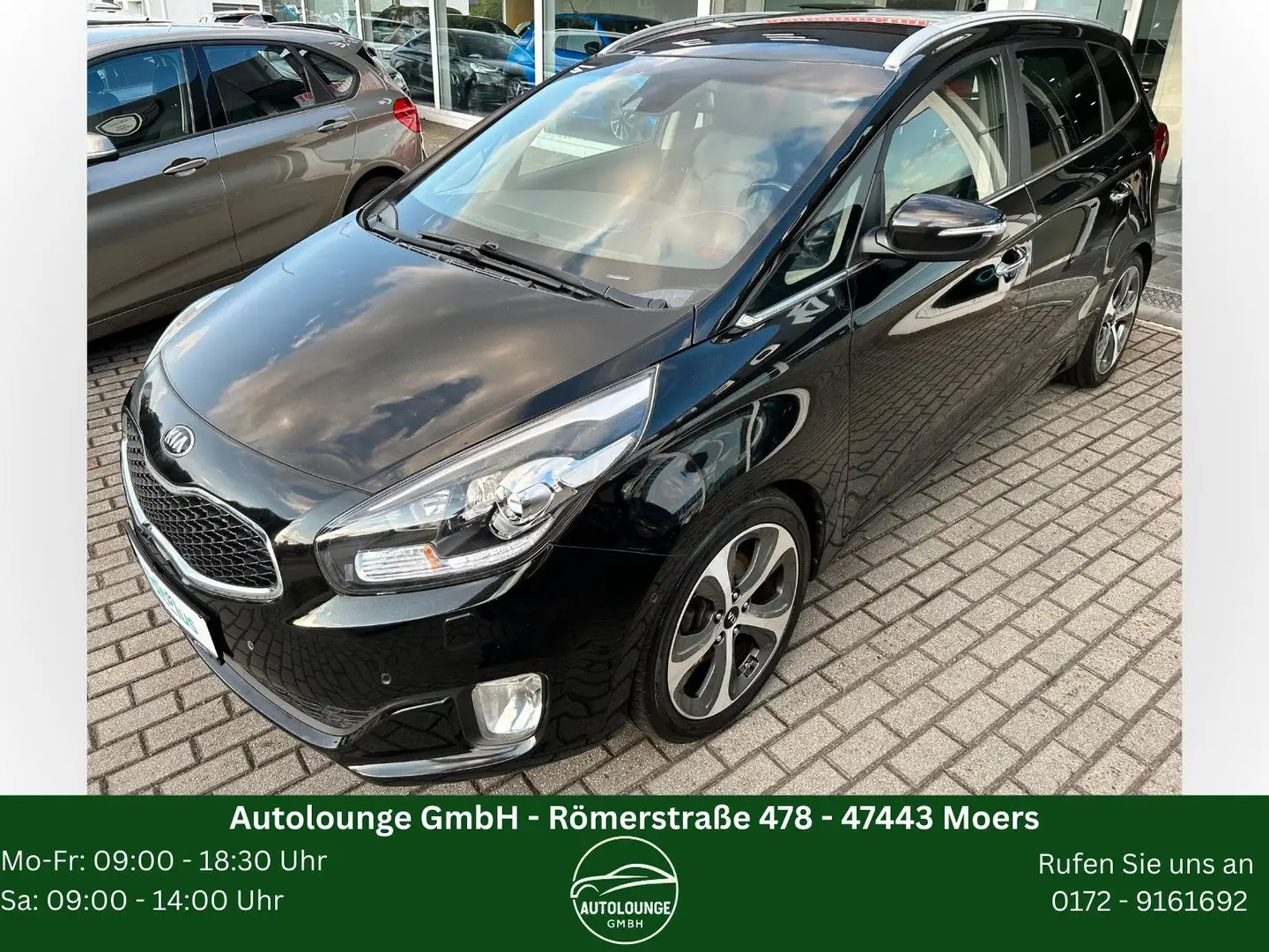 Kia Carens Spirit*7-Sitzer*R-Cam*Navi*Leder* Zwart - 1