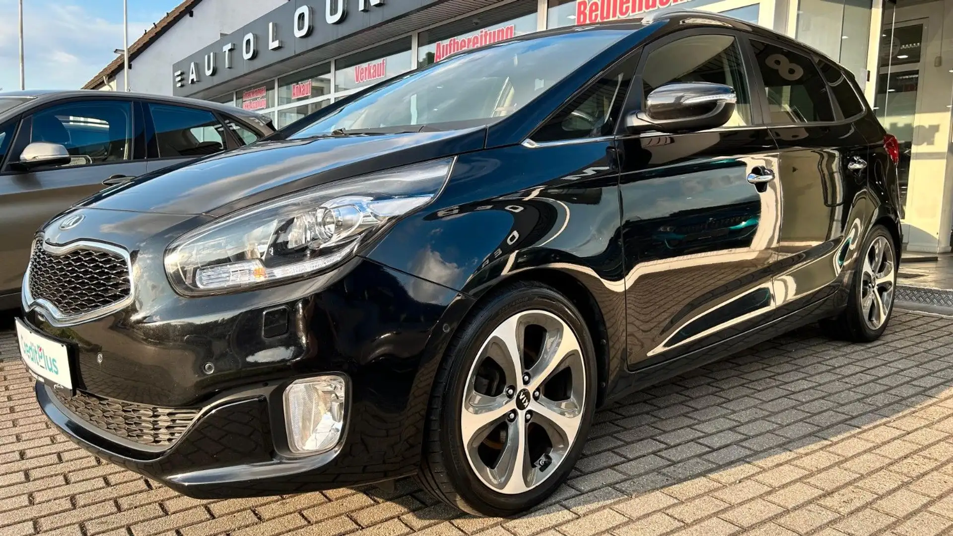 Kia Carens Spirit*7-Sitzer*R-Cam*Navi*Leder* Zwart - 2