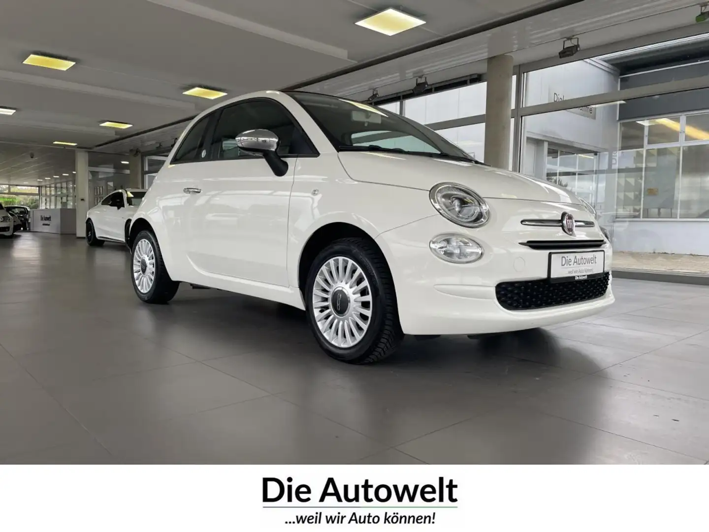 Fiat 500 Mirror 1.2 Cabrio KLIMA PDC TOUCH LM USB GRA Weiß - 1