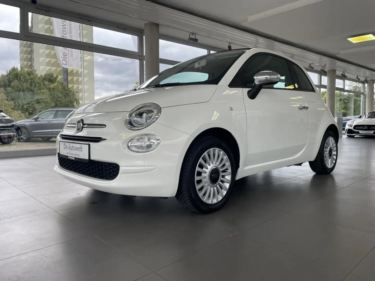 Fiat 500 Mirror 1.2 Cabrio KLIMA PDC TOUCH LM USB GRA Weiß - 2