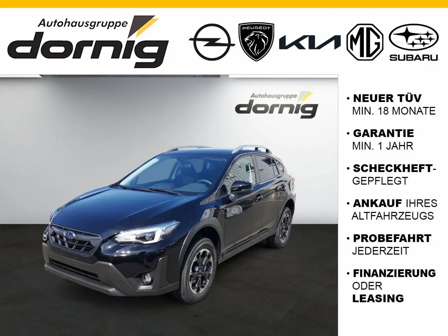 Subaru XV Comfort 1.6 4x4 Zwart - 1