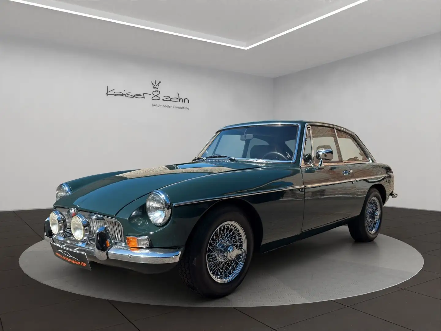 MG MGB GT MkIII *Classic Data 3* Зелений - 1