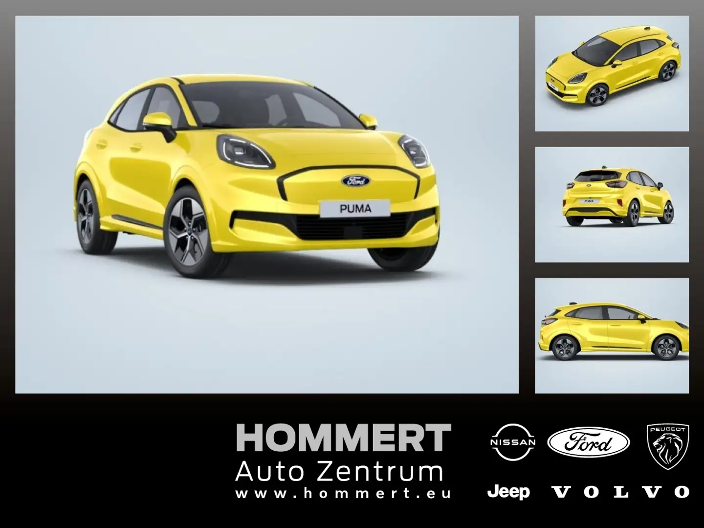 Ford Puma Gen-E **NEUES MODELL** NAVI*SHZ*LHZ*CAM*PDC Żółty - 1