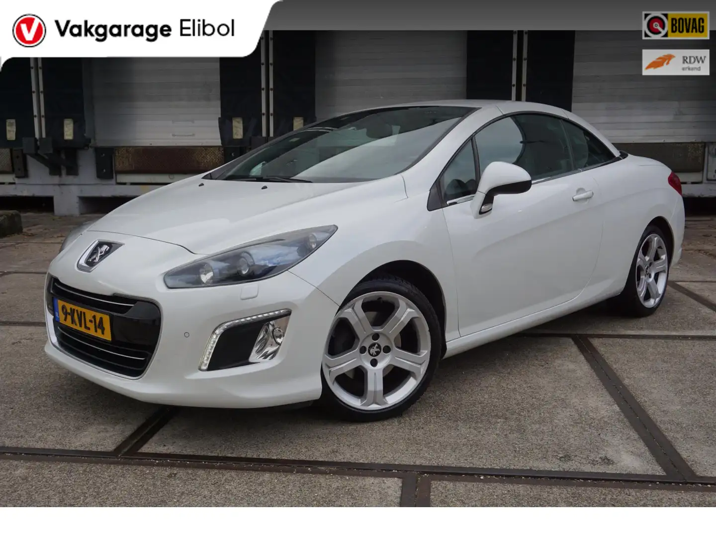 Peugeot 308 CC 1.6 THP Roland Garros * Parelmoer Wit * Voll Op Blanco - 1