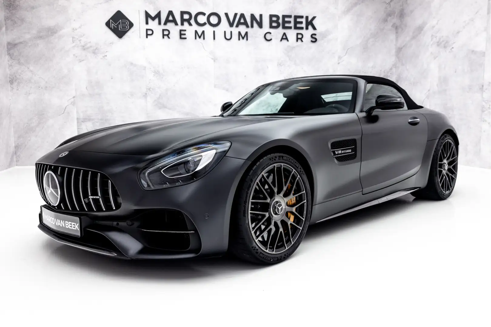 Mercedes-Benz AMG GT Roadster 4.0 C Edition 50 | Verkocht | Keramisch | Grijs - 2