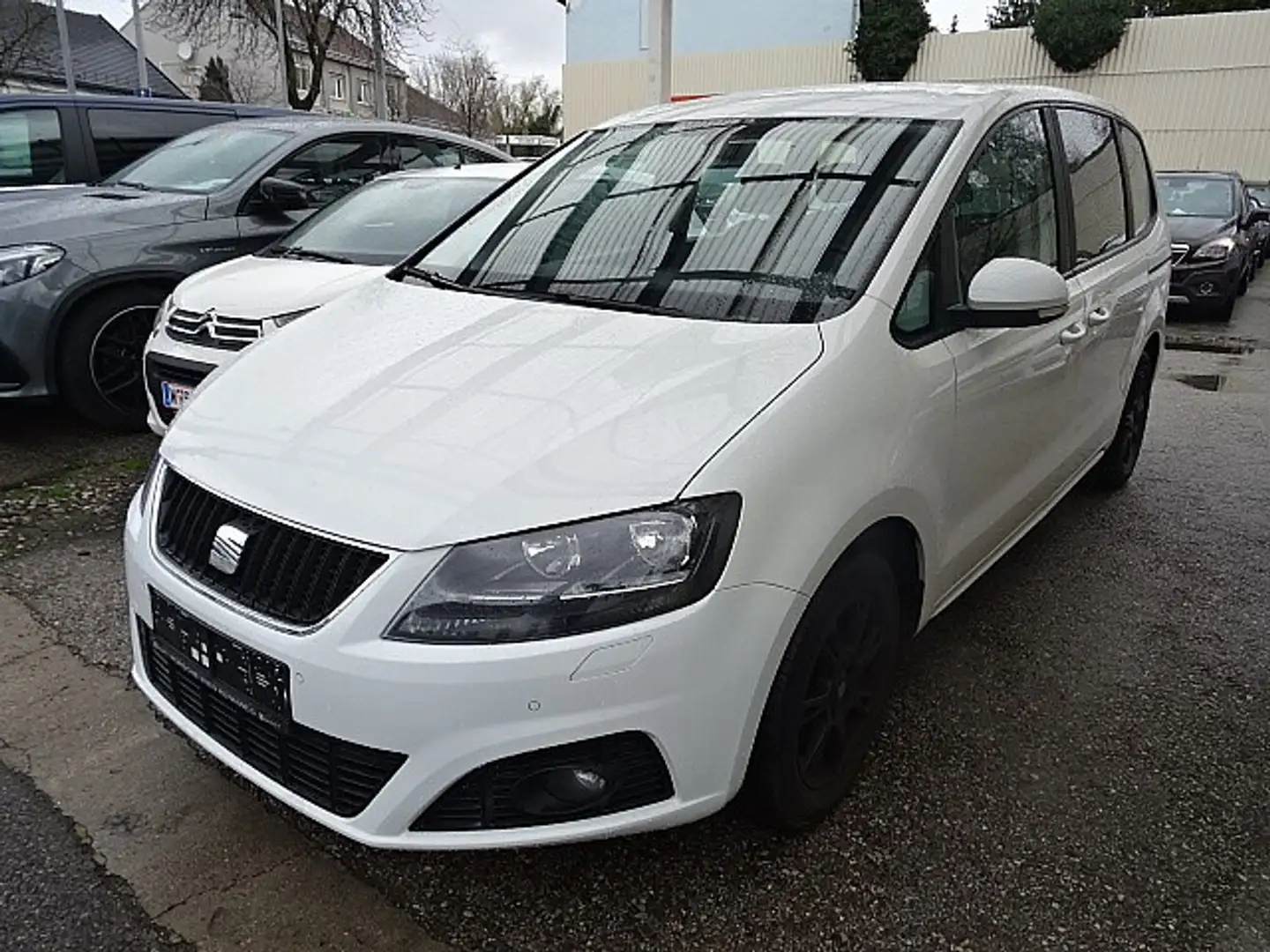SEAT Alhambra Business 2,0 TDI CR Weiß - 1
