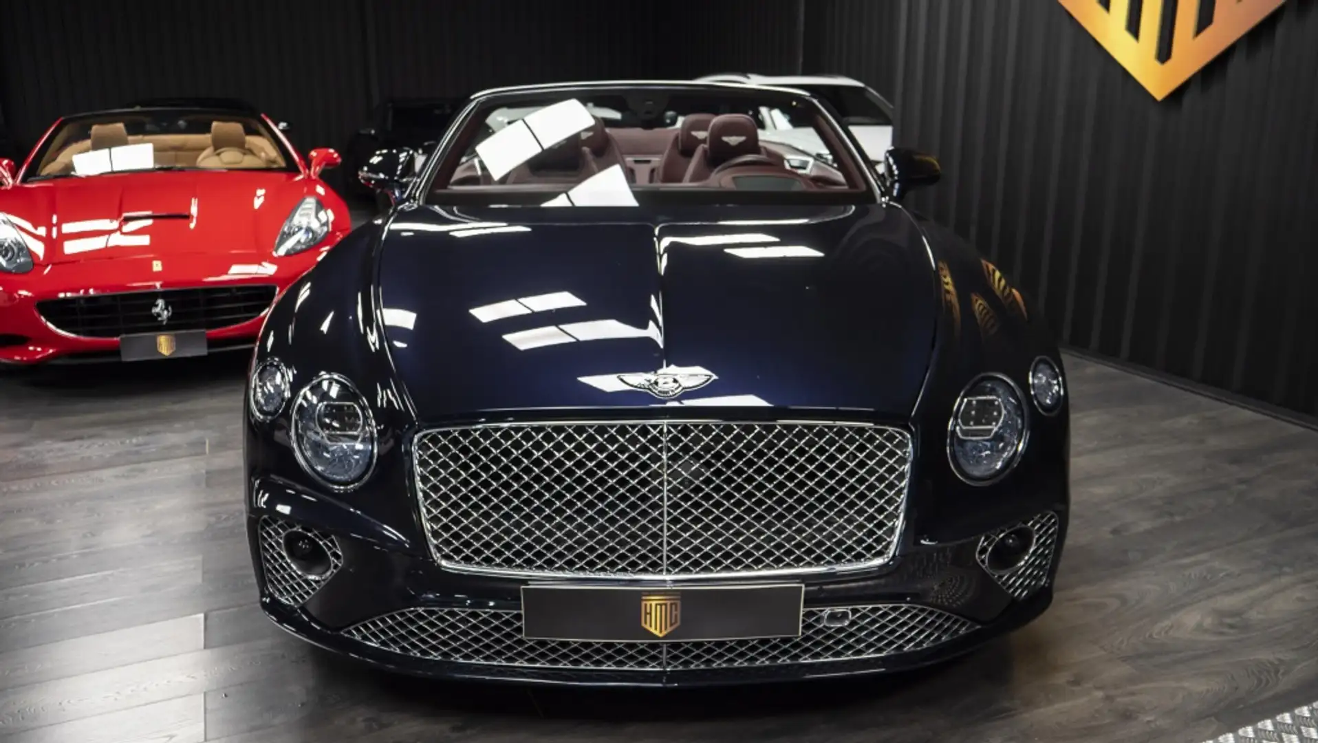 Bentley Continental GT V8 Convertible Bleu - 2