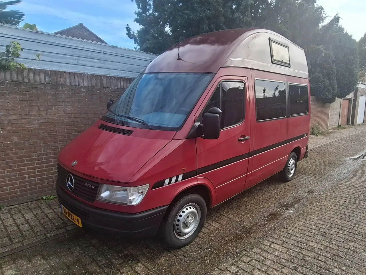 Mercedes-Benz Sprinter Mercedes sprinter 212D 2.9 hoog reimo dak, foto 2