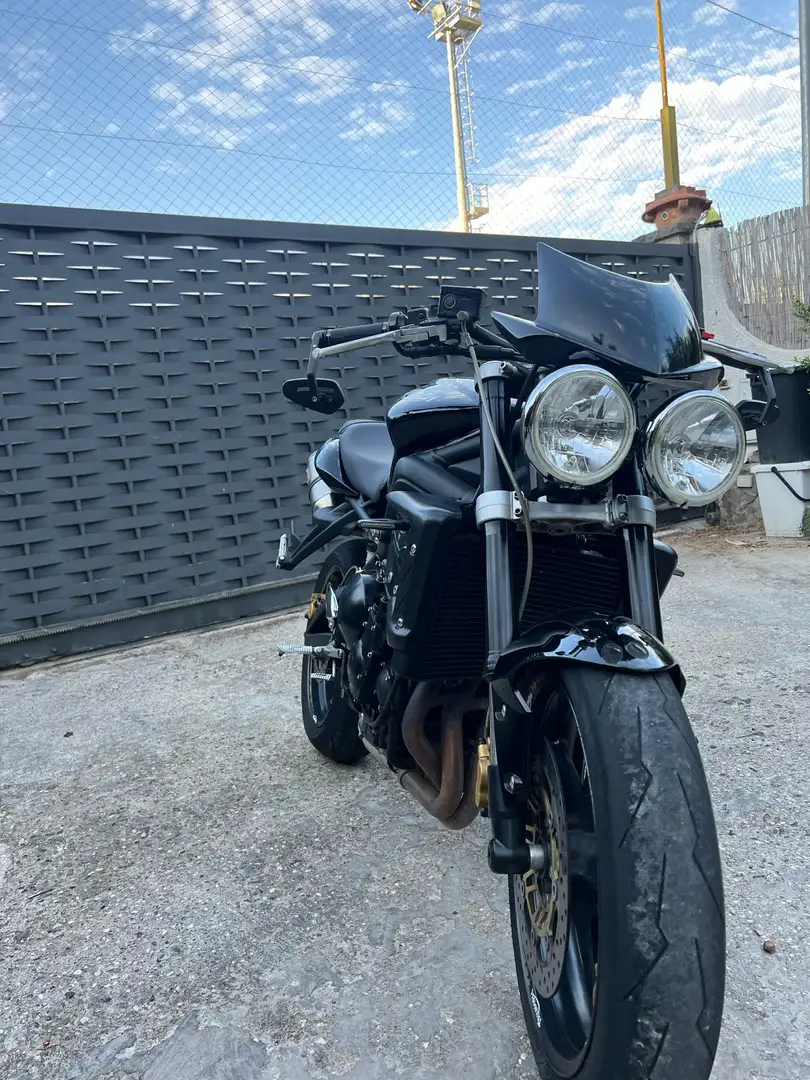 Triumph Street Triple 675 Negro - 1