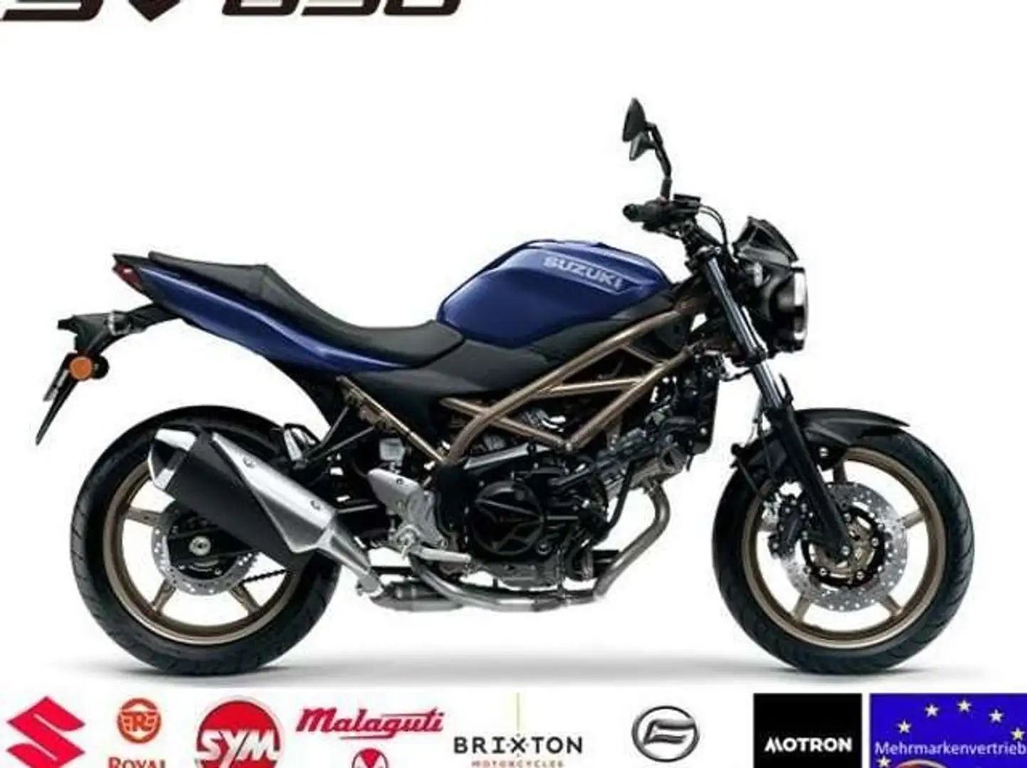 Suzuki SV 650 *Auch für Frauen sehr geeignet!* auch 48 PS Azul - 1