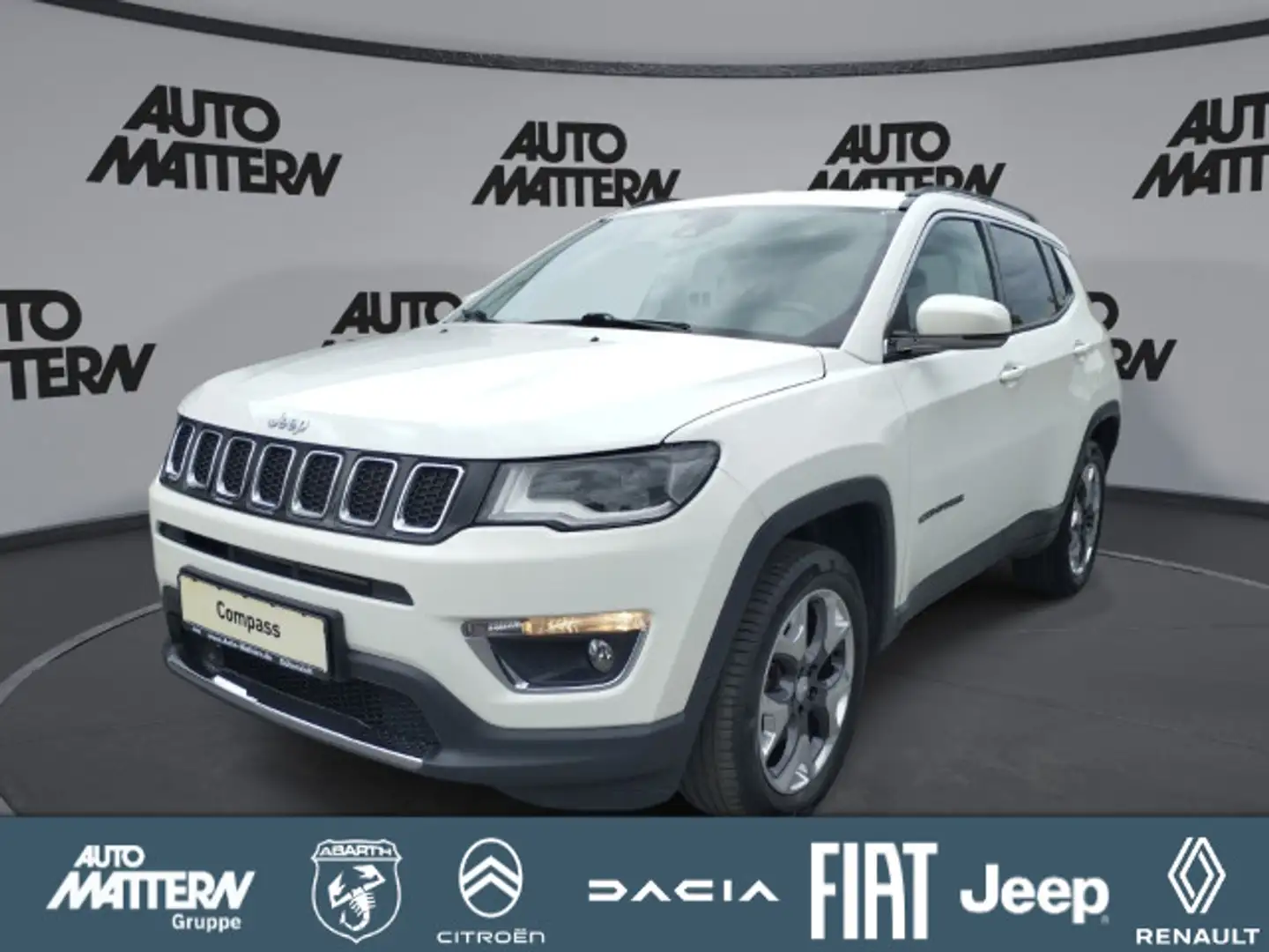 Jeep Compass 1.4 MultiAir Limited 4WD Klima 170 PS Au Blanc - 1