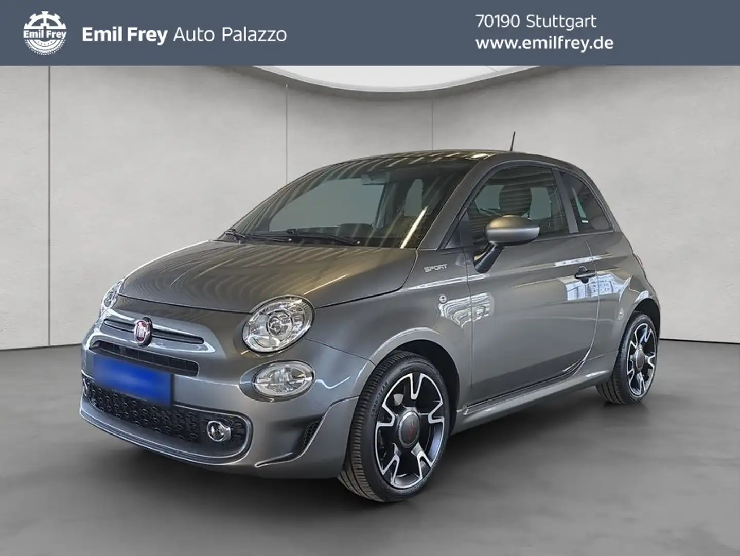 Fiat 500 1.0 GSE Hybrid Sport siva - 1