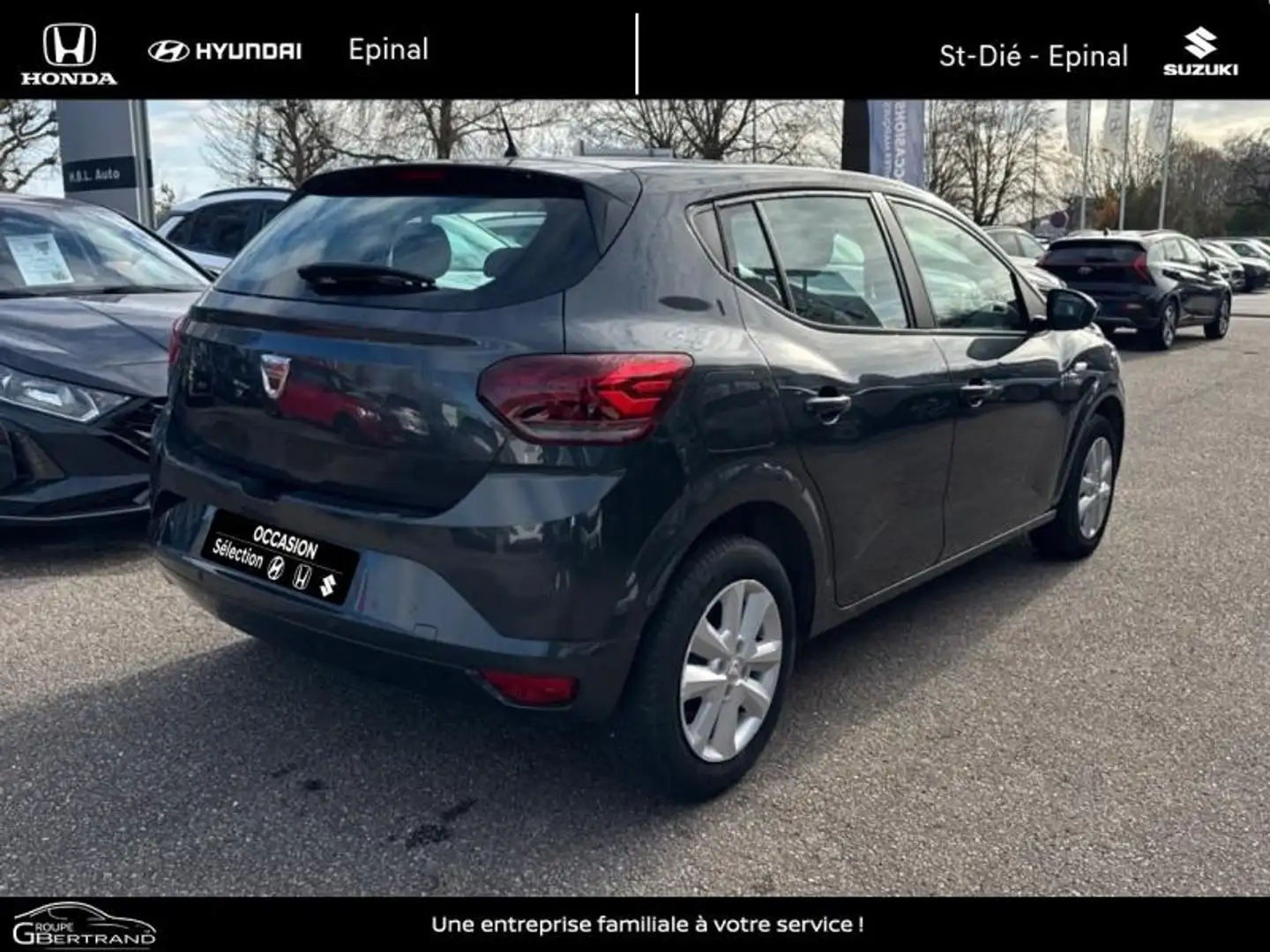 Dacia Sandero 1.0 TCe 90ch Confort -22B Gris - 2