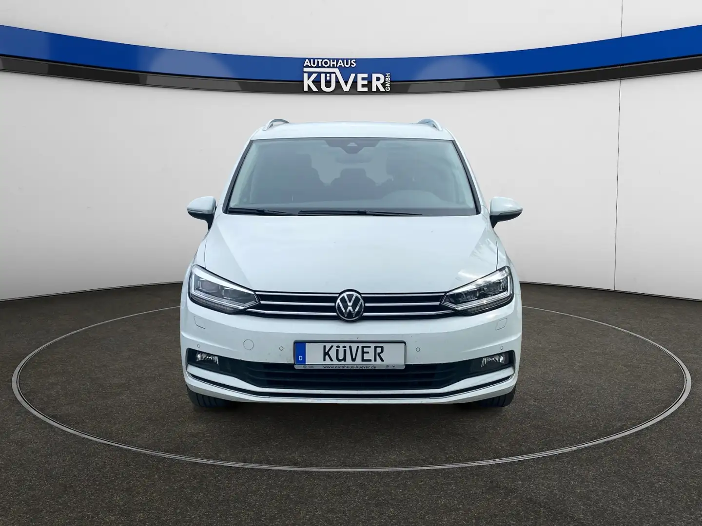 Volkswagen Touran Highline 1,5 TSI DSG Navi+ACC+LED+Shzg. Weiß - 2