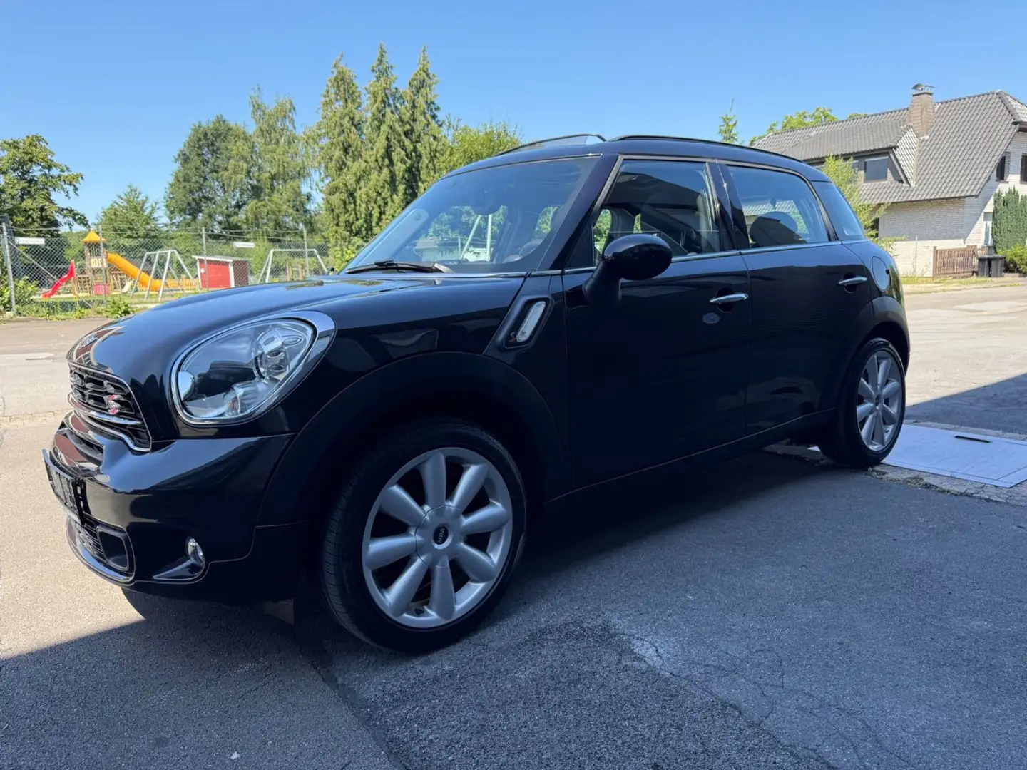 MINI Cooper SD Countryman Pano Navi Xenon H/K 18 Zoll Zwart - 1