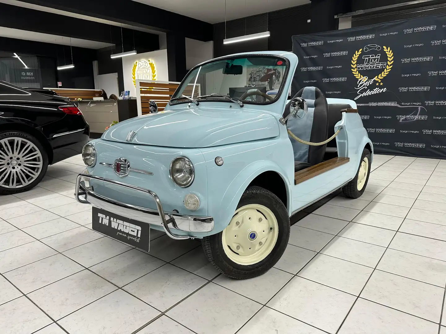 Fiat 500 110 Jolly Cabrio -1967 Blu/Azzurro - 1