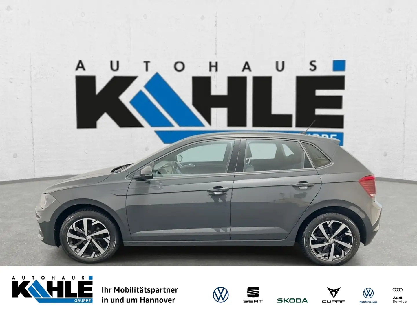 Volkswagen Polo VI 1.0 TSI Highline Gris - 1