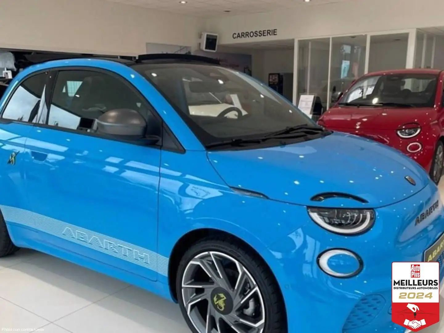Abarth 500 E 155 ch turismo Bleu - 1
