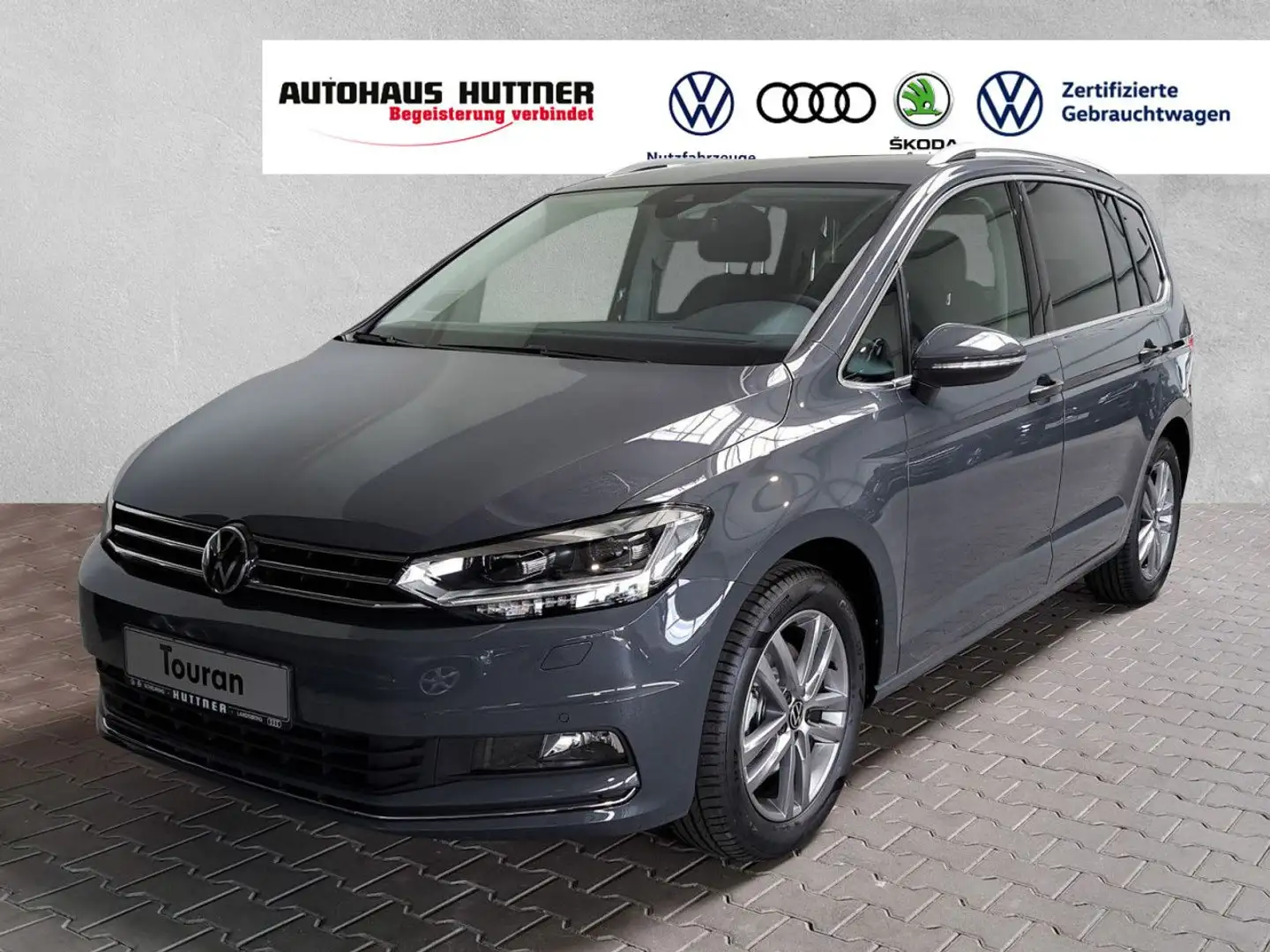 Volkswagen Touran HIGHLINE 2.0 TDI DSG NAVI AHK APPCONNECT Grau - 1
