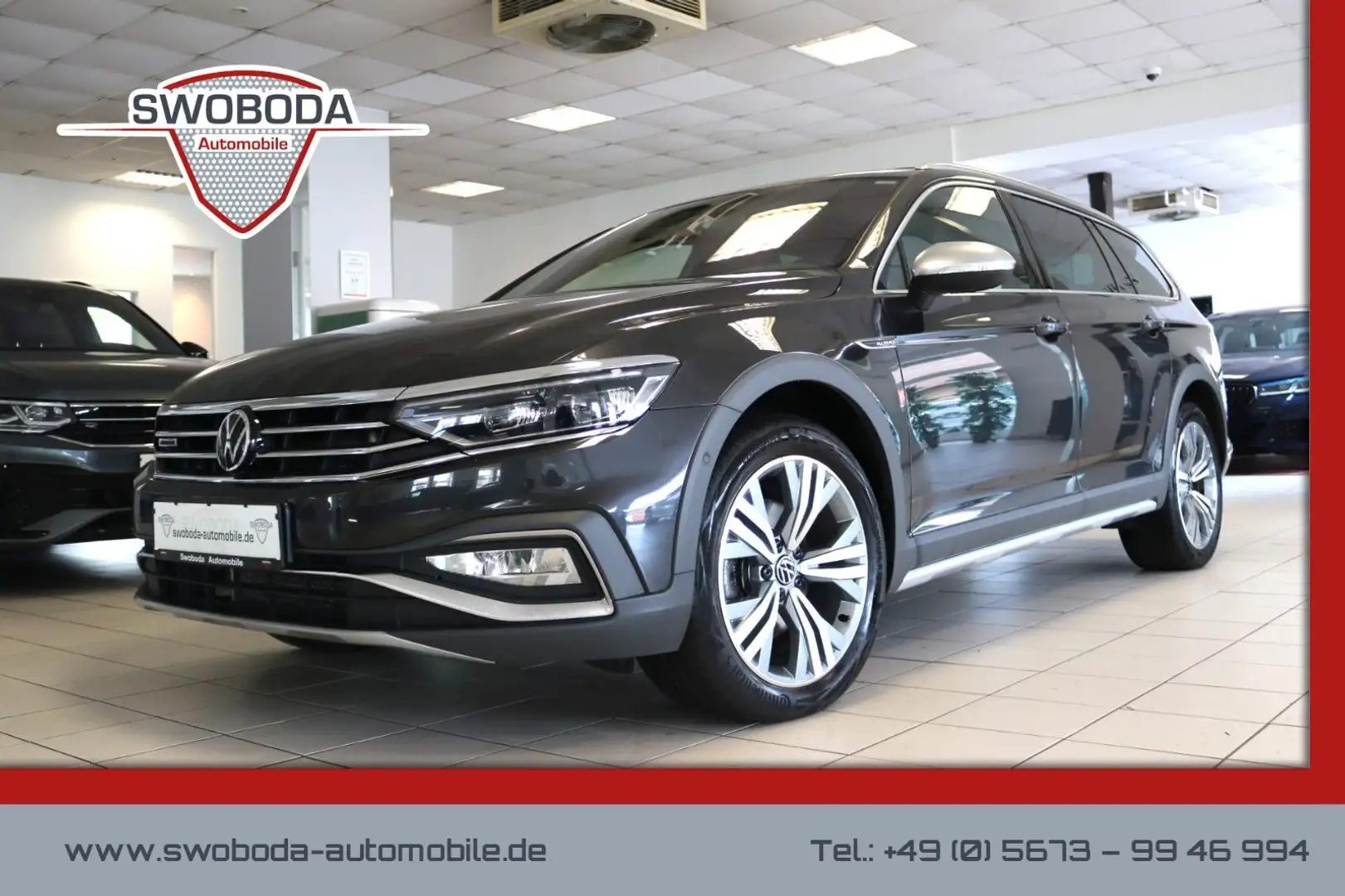 Volkswagen Passat Alltrack DCC AHK Pano Matrix Kamera Haman Gris - 1