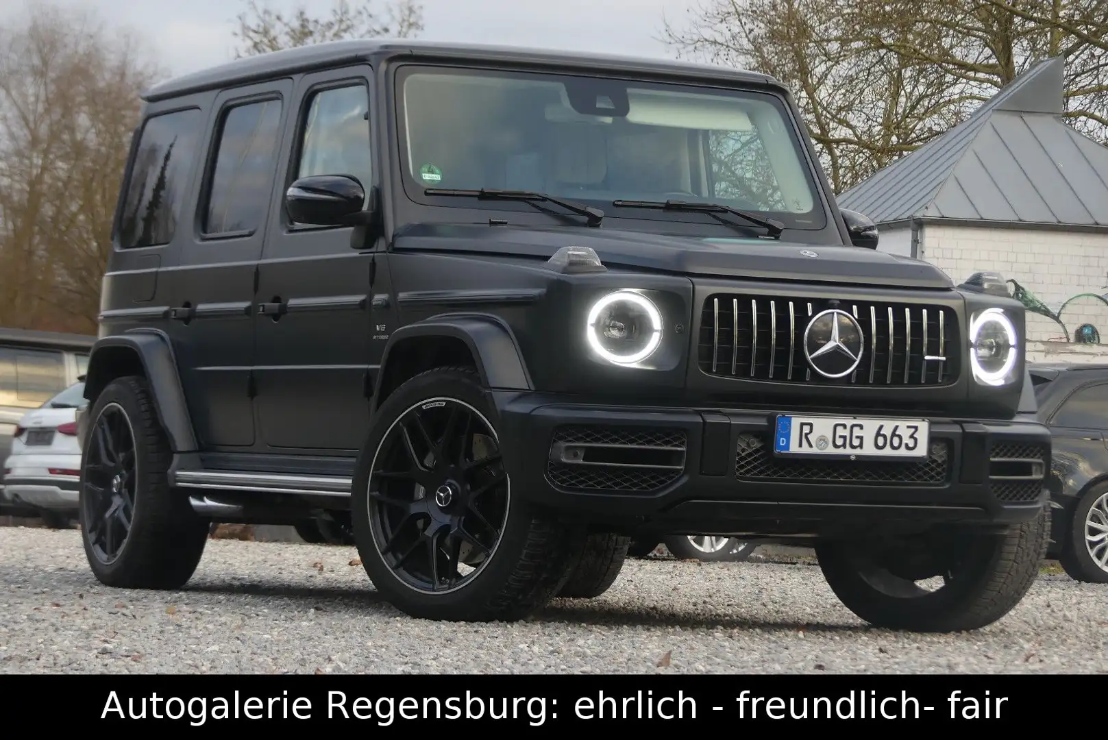 Mercedes-Benz G 63 AMG *MASSAGE*MATT*STANDHEIZUNG*HEAD UP* Noir - 1