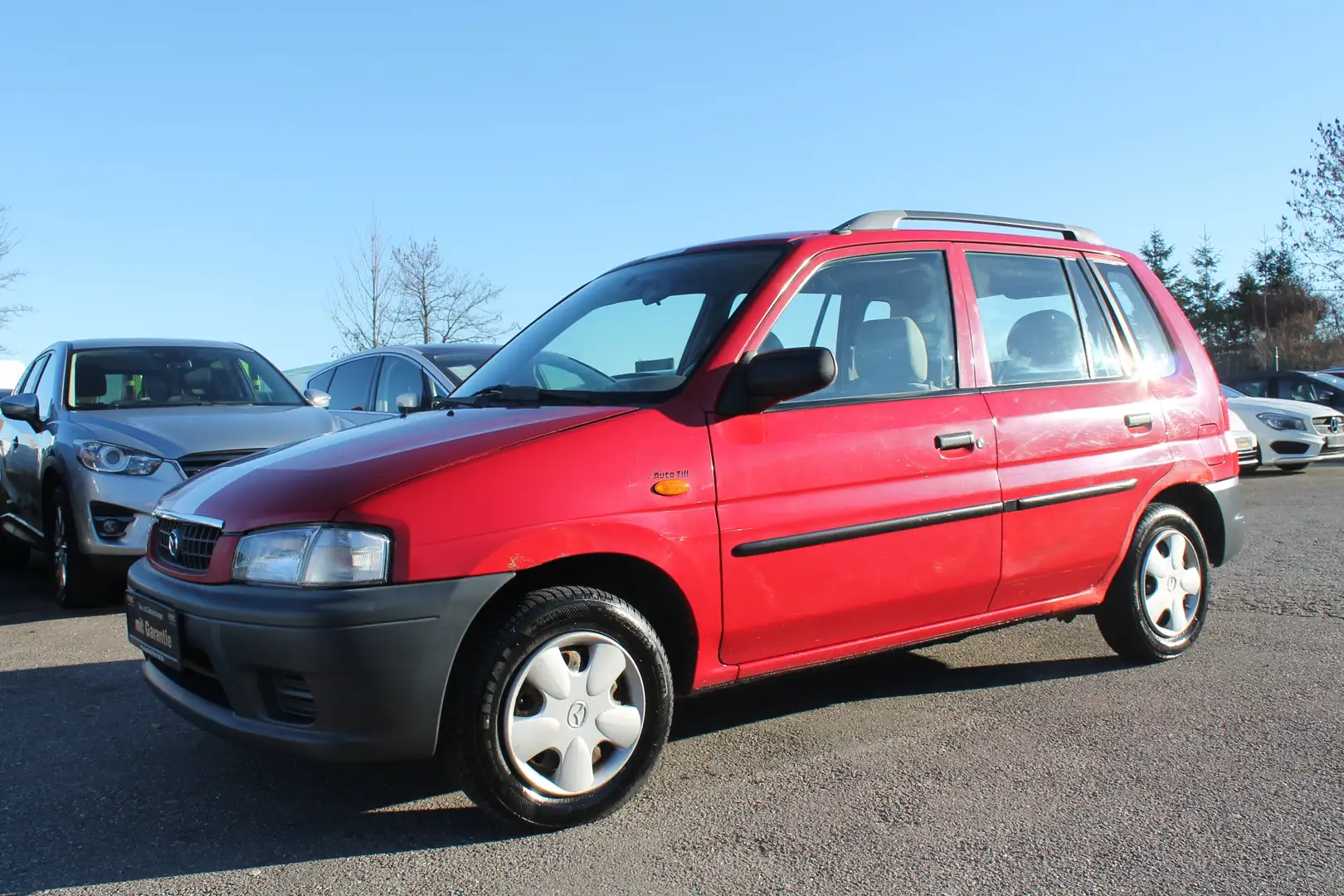 Mazda Demio 1.4 SERVO ZENTRAL TÜV&ASU NEU Rot - 1