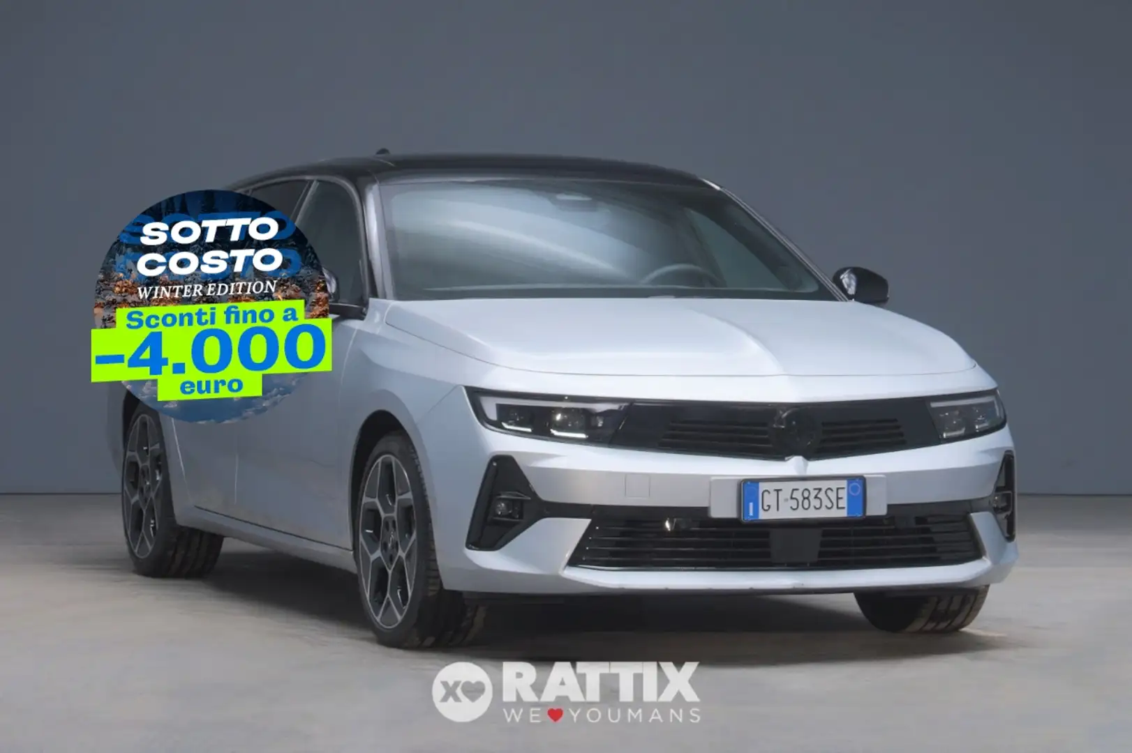 Opel Astra Sports Tourer 1.2 t 130CV Ultimate AT8 + tetto ap Nero - 1