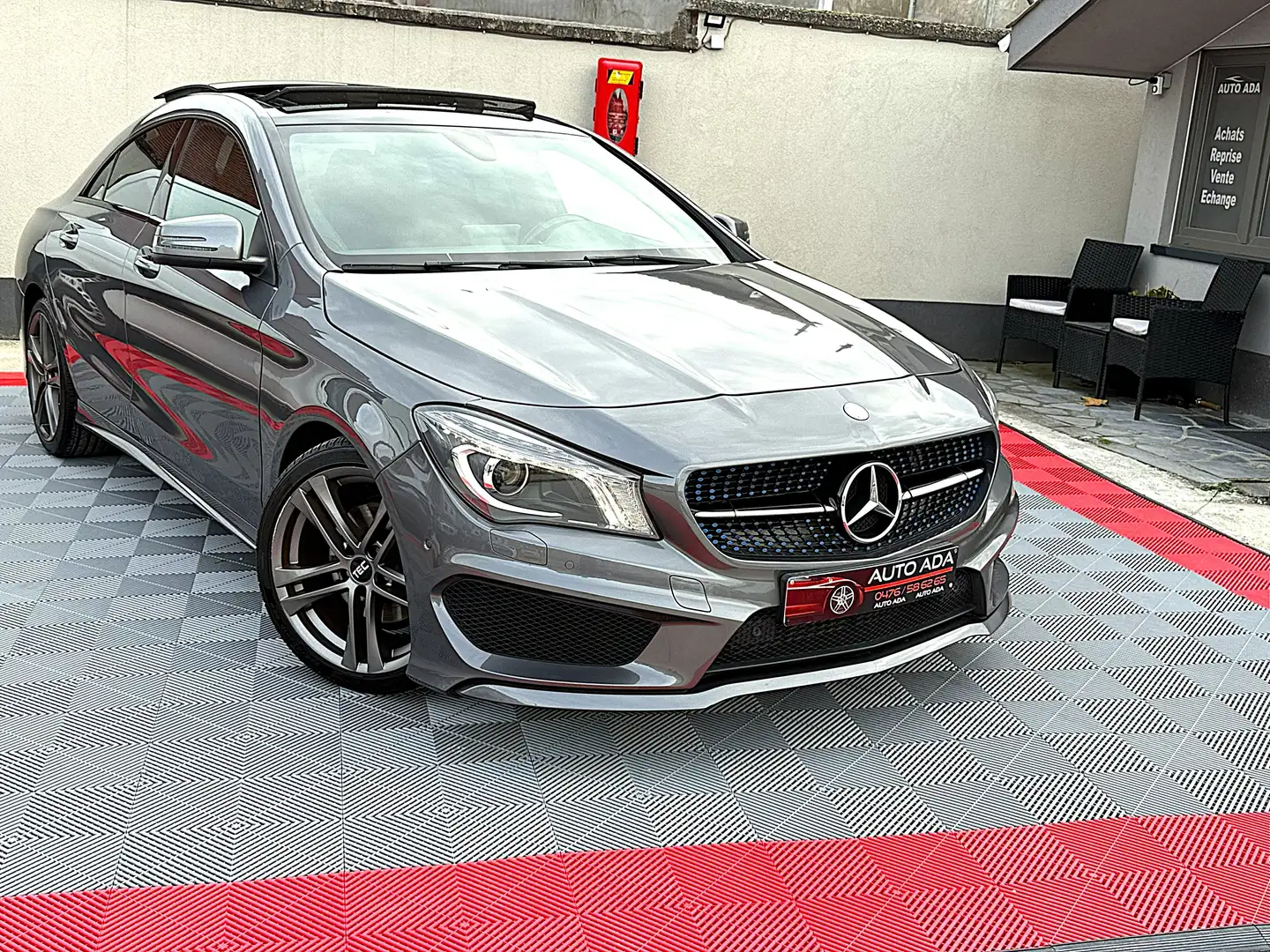 Mercedes-Benz CLA 200 d-AMG LINE--GARANTIE 12 MOIS--CAMERA--GPS--XENON-- Gris - 1