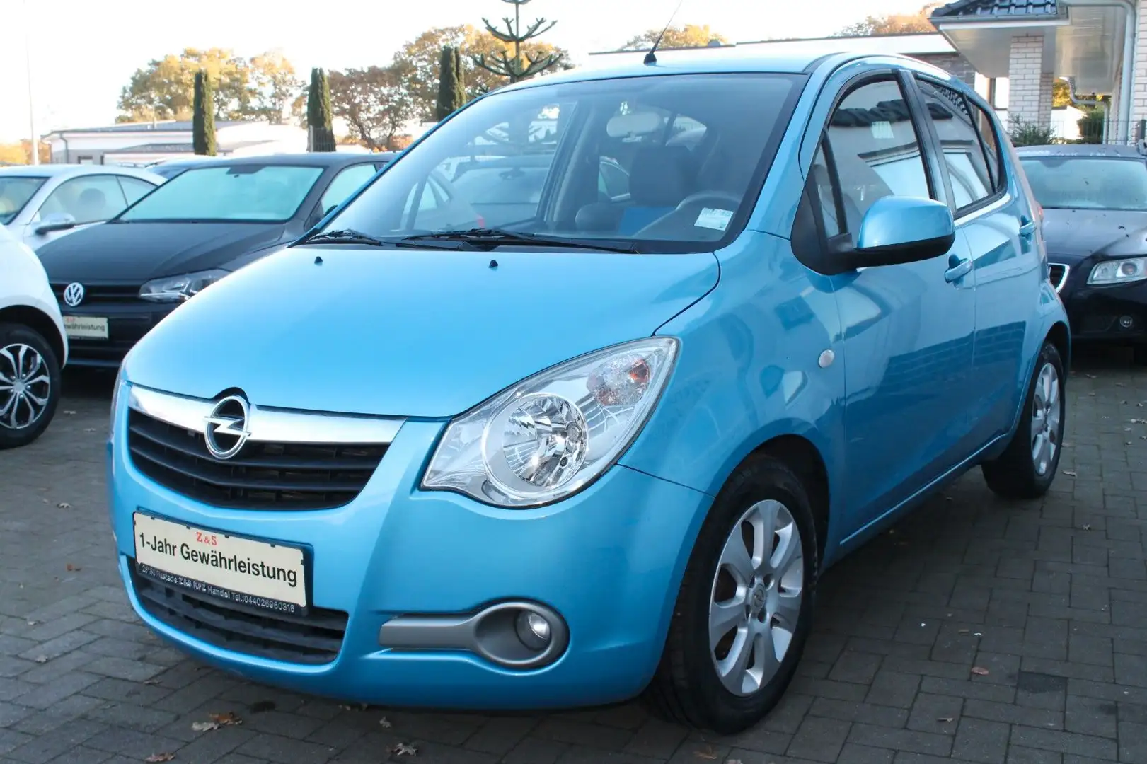 Opel Agila B Edition Bleu - 2