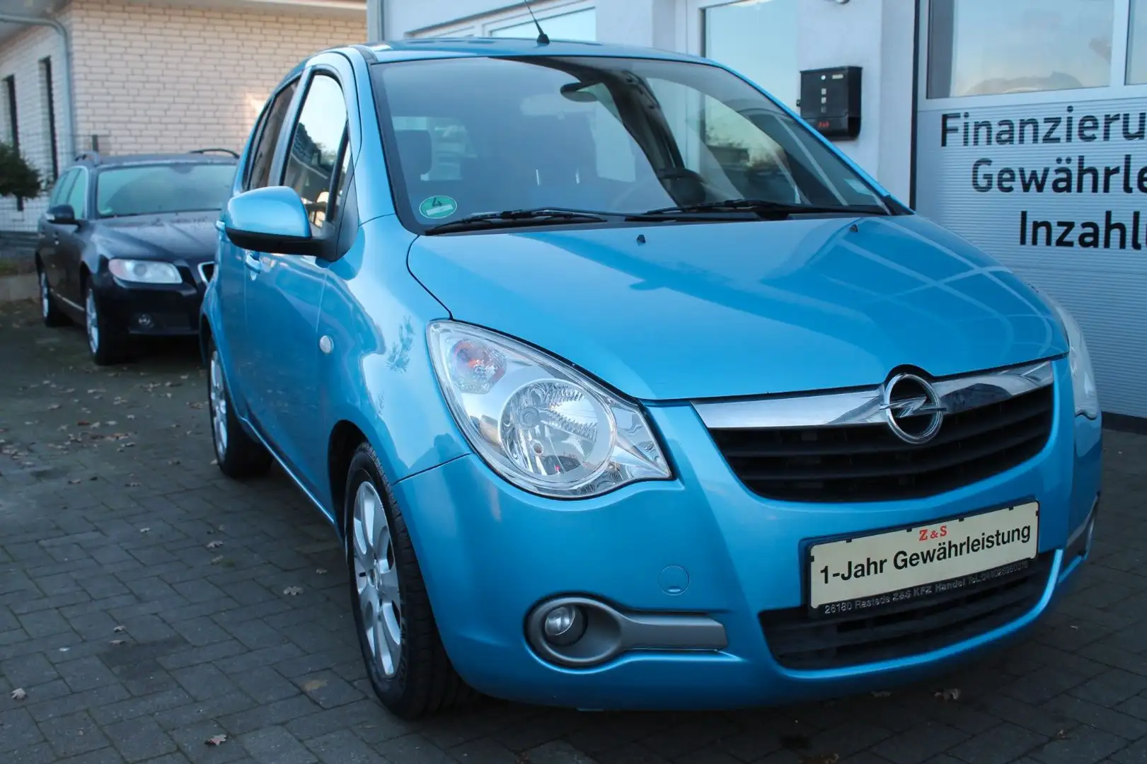 Opel Agila B Edition Bleu - 1
