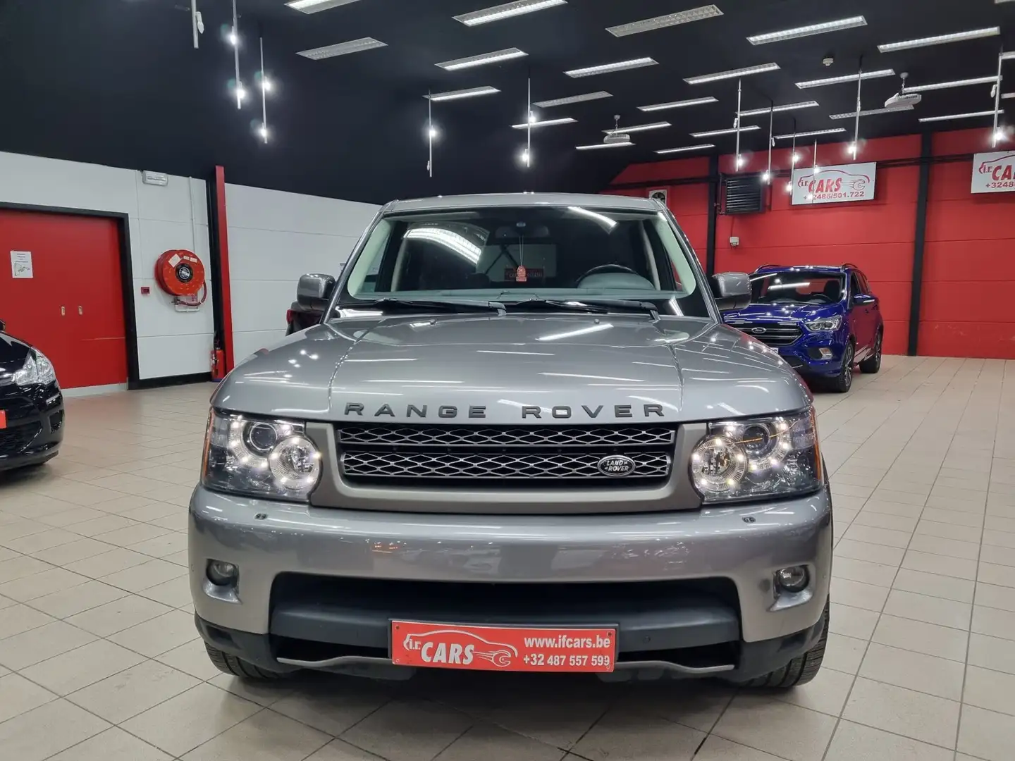 Land Rover Range Rover Sport TDV6 S**LUCHTVERING**LEDER**NAVIGATIE**CAMERA** Grijs - 2