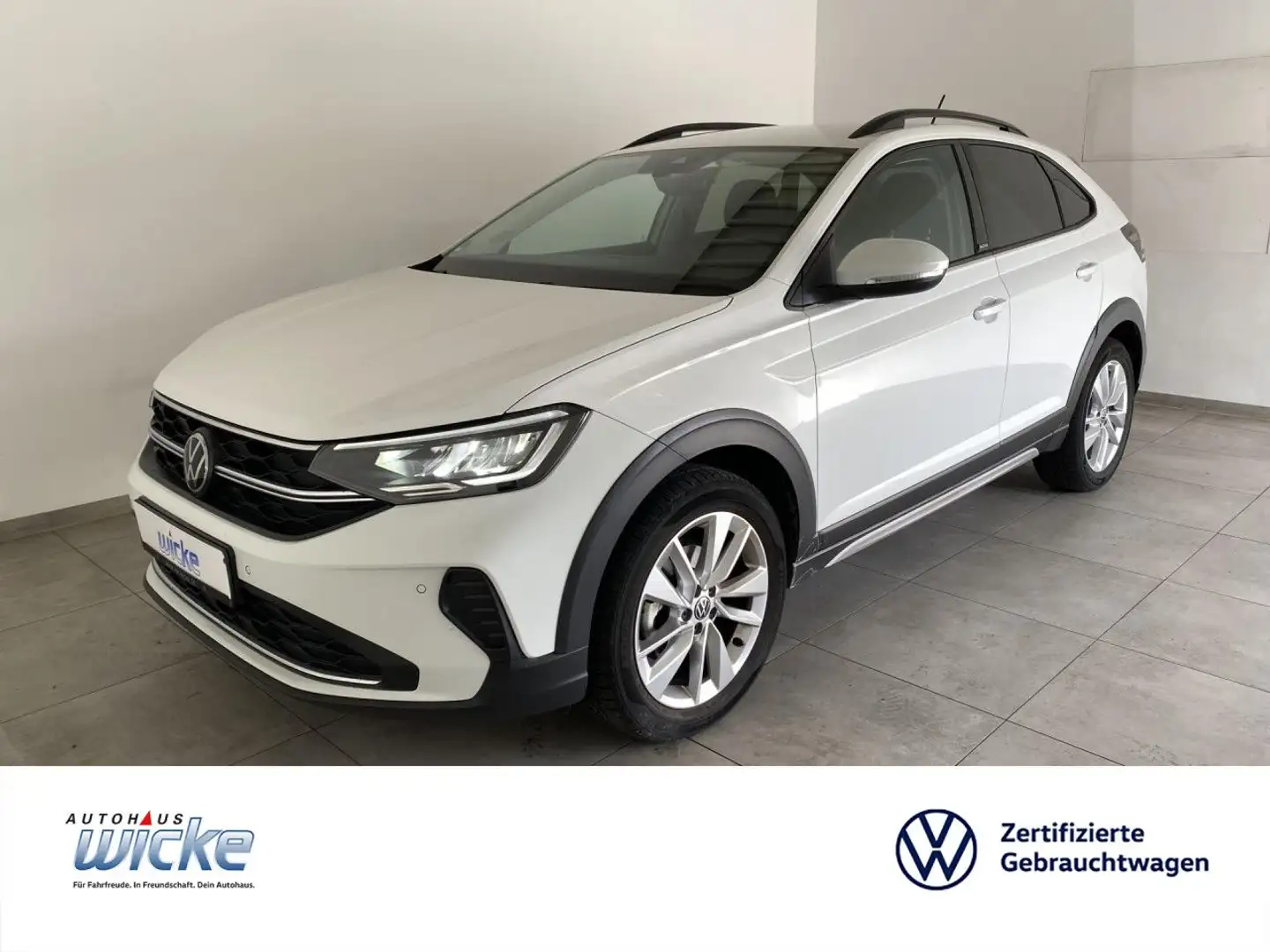 Volkswagen Taigo Move KLIMA AHK ACC LANE ASSIST DAB Bluetooth Blanc - 1