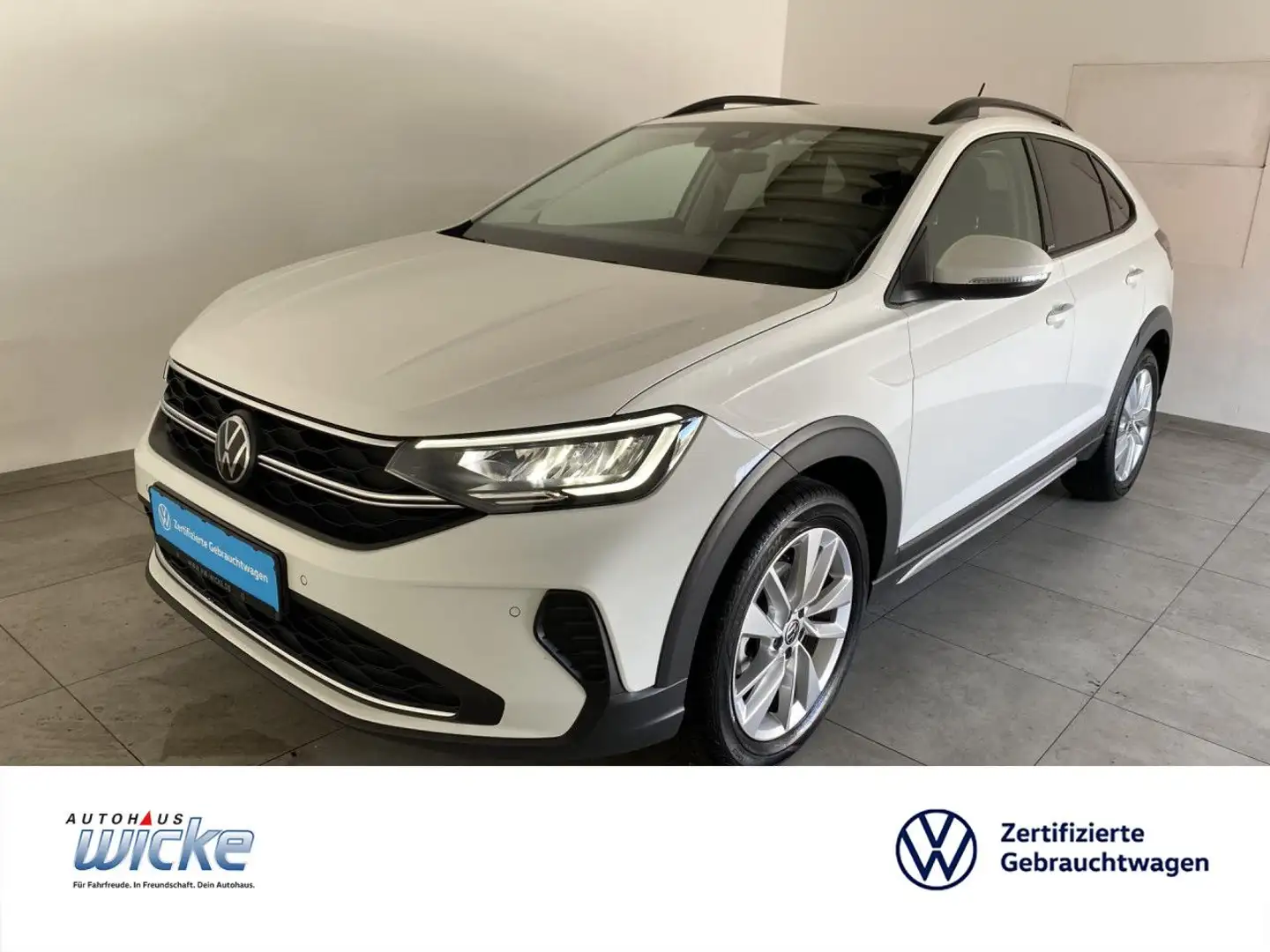 Volkswagen Taigo Move KLIMA AHK ACC LANE ASSIST DAB Bluetooth Blanc - 1